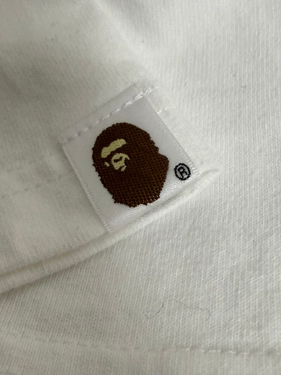 베이프 x 네이버후드 티셔츠 화이트 XL 상품이미지5