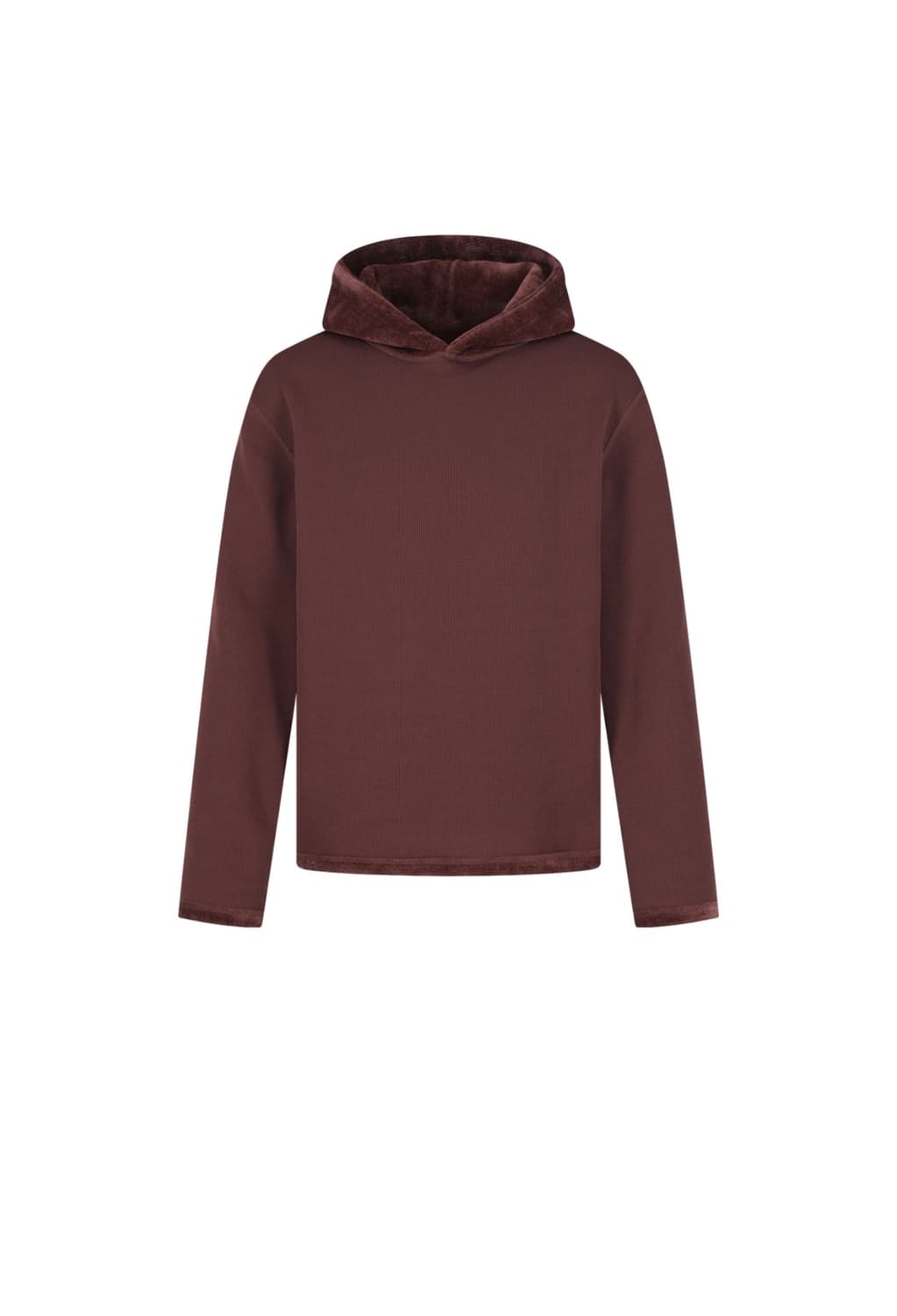 [M] 아모멘토 벨벳 리버서블 후디 버건디 상품이미지1