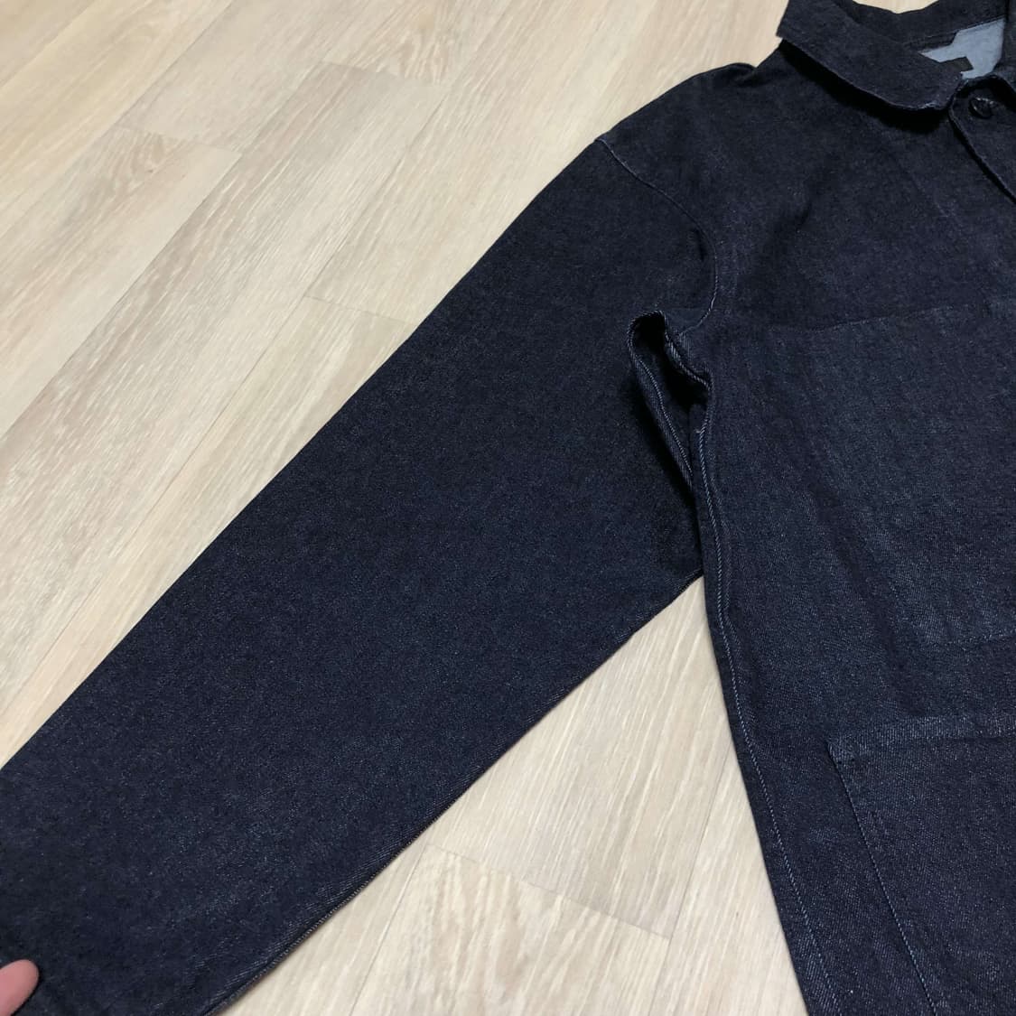 (XL) 유니클로 유틸리티 워크자켓 블루 데님 자켓 유니클로 유틸리티자켓 상품이미지2