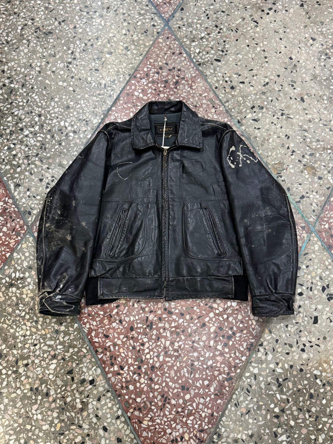 Brent 60s Leather Sports Jacket (42) 상품이미지1
