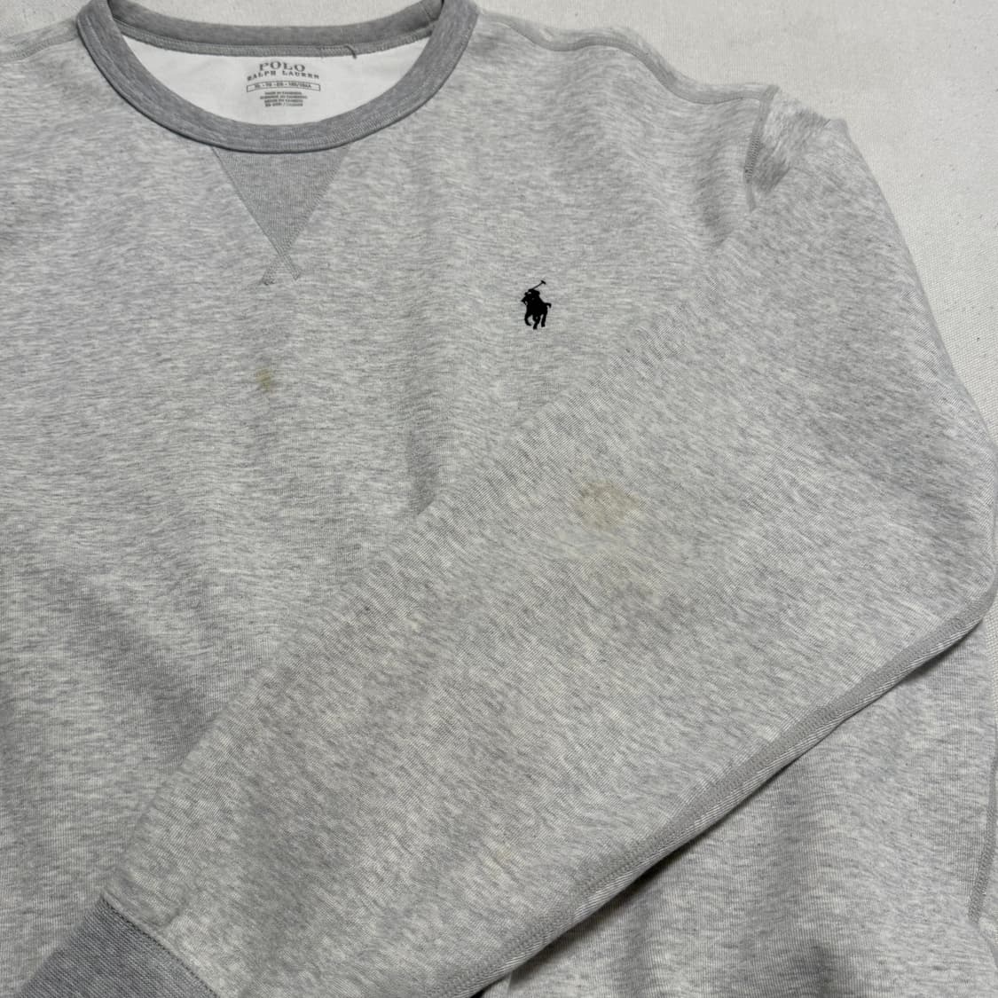 XL 폴로랄프로렌 그레이 맨투맨 상품이미지6