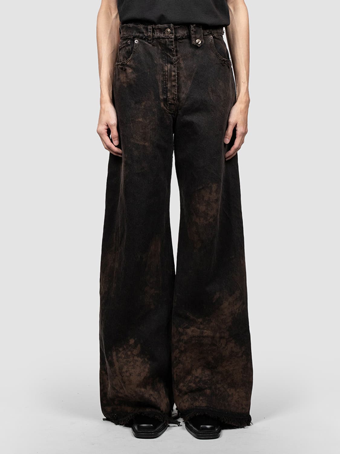 EGONLAB 블랙 베기 데님 판매합니다. 상품이미지2