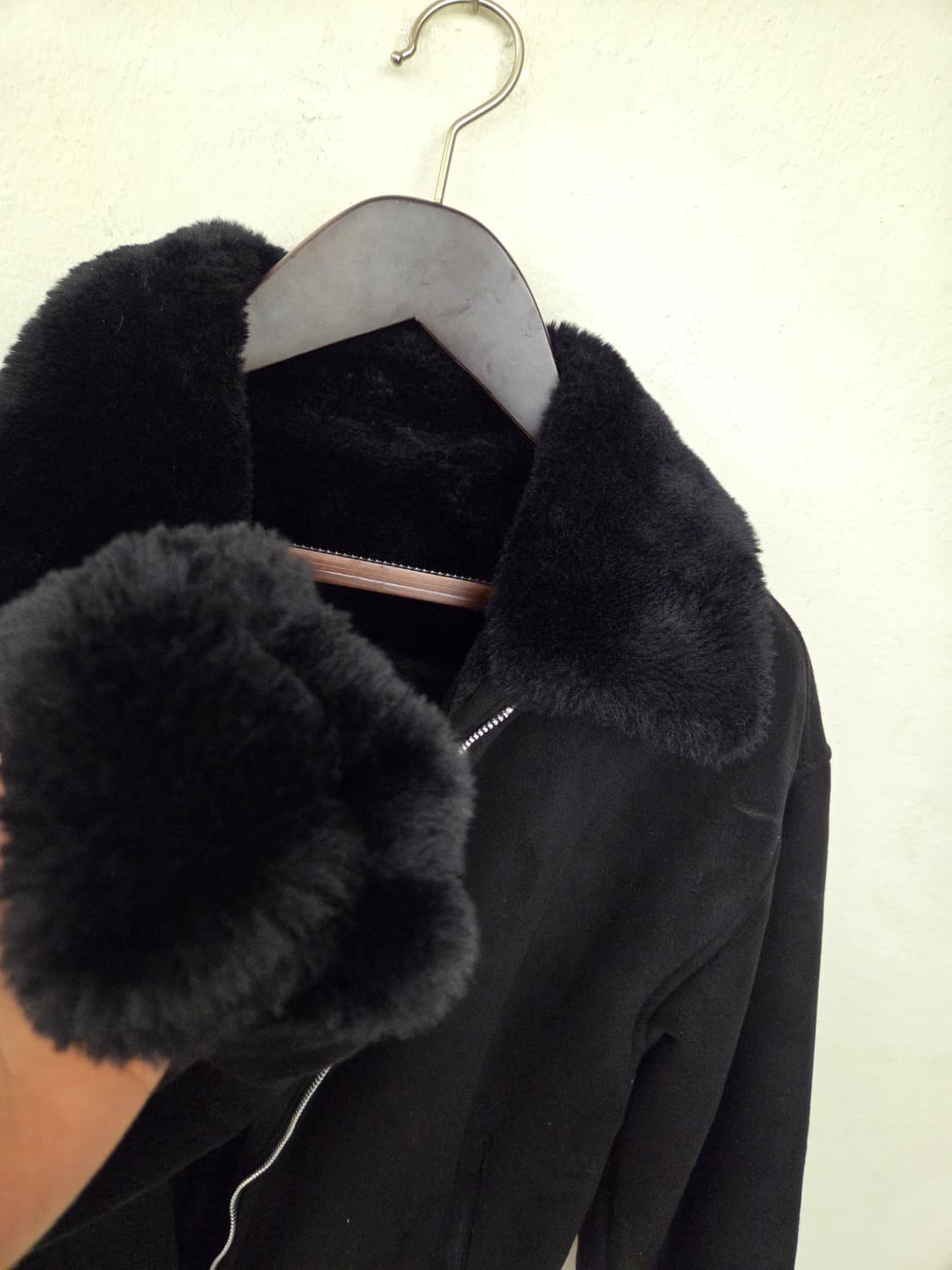 doffsept 블랙 에코 스웨이드 자켓 상품이미지5