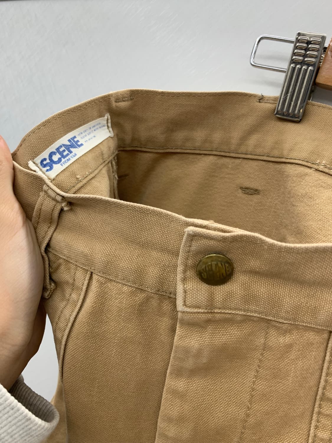 Scene 90s 더블니 팬츠 상품이미지8