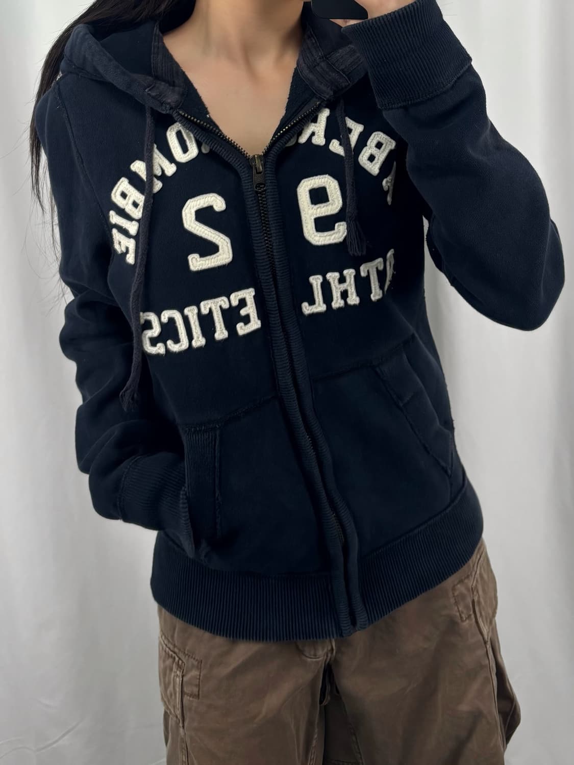 아베크롬비 네이비 후드집업 상품이미지2