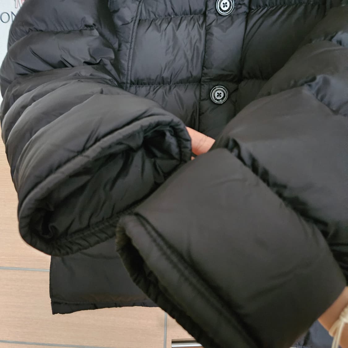 [ 5SIZE ] 몽클레어 클루니 패딩 블랙 상품이미지5