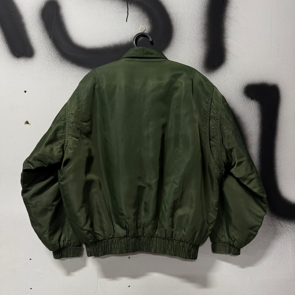 Green Park 빅사이즈 패치 디테일 Cwu 45p 플라이트 봄버자켓 상품이미지2