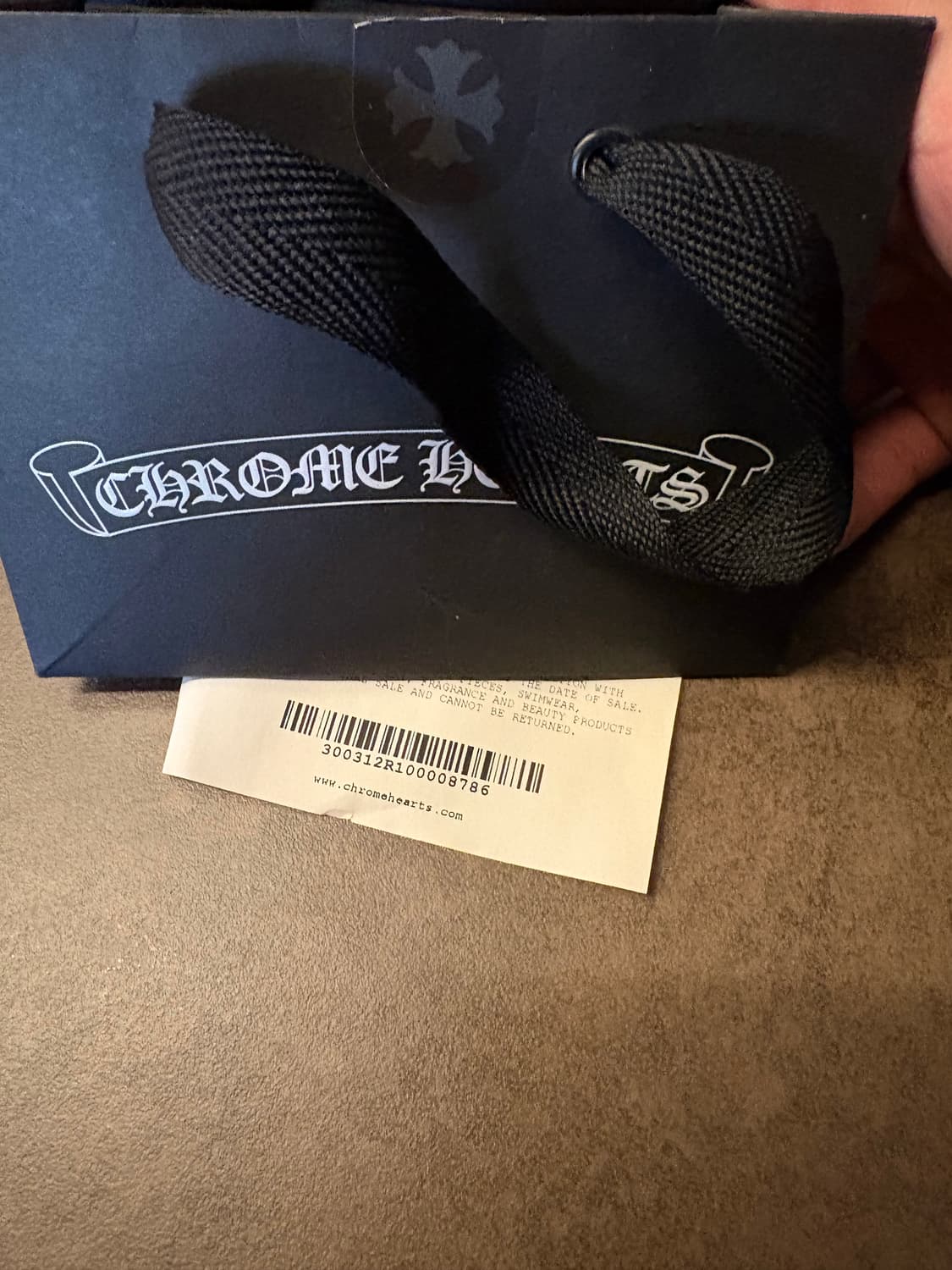 크롬하츠 3 크로스 드랍 이어링  상품이미지4