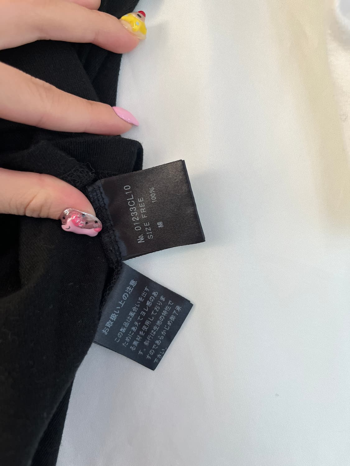 히스테릭 글래머 스쿨 걸 펑크 하트 팬더 나그랑 롱 슬리브 긴팔 티셔츠 상품이미지9