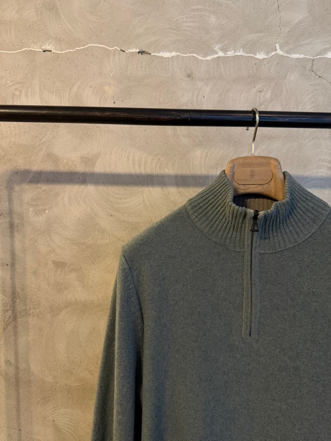 휴고보스 램스울 짚업 니트 100~105 상품이미지6