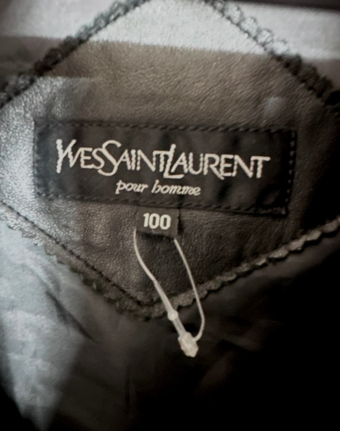 YSL 입생로랑 블랙 양가죽 자켓 상품이미지9