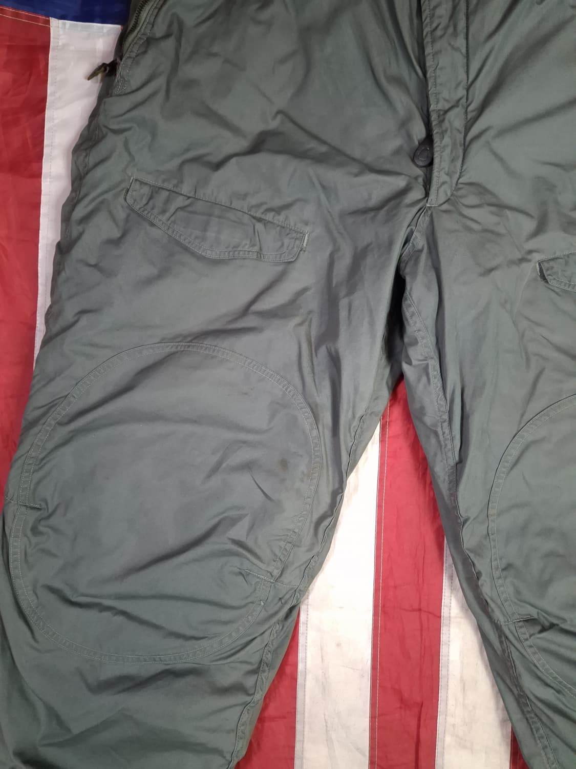 특A 오리지날 미공군 F-1B 울 방한 항공 트러우저 상품이미지7