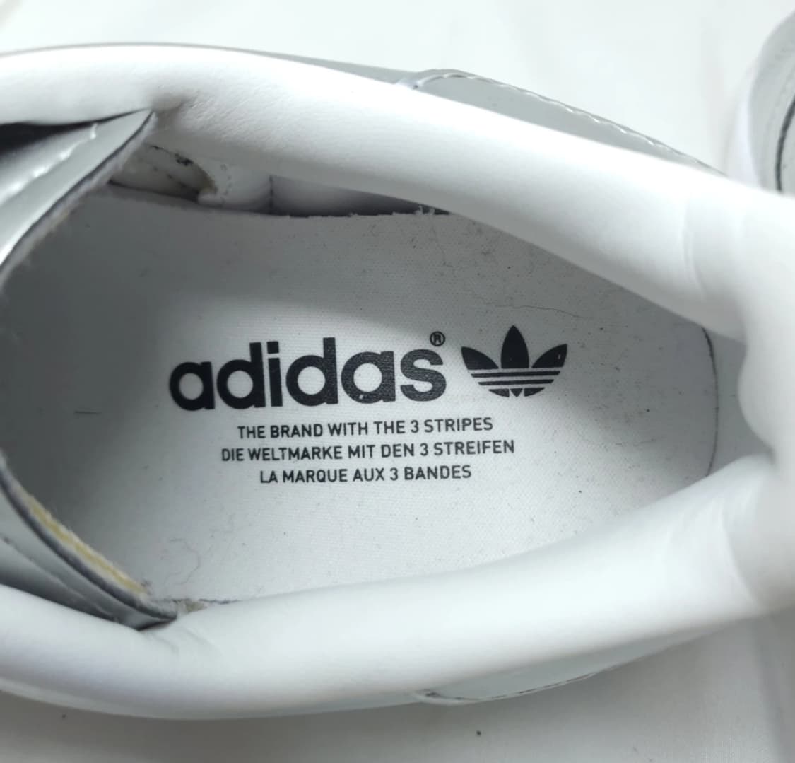 아디다스 슈퍼스타 은색 운동화 240mm 상품이미지8