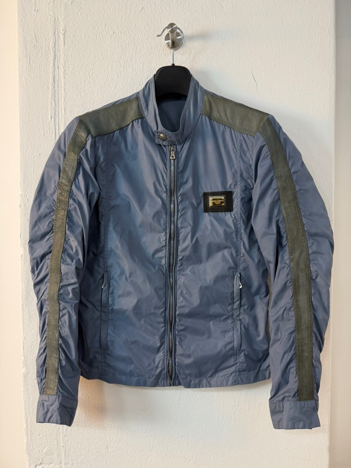 돌체앤가바나 레더 트림 나일론 자켓  상품이미지2