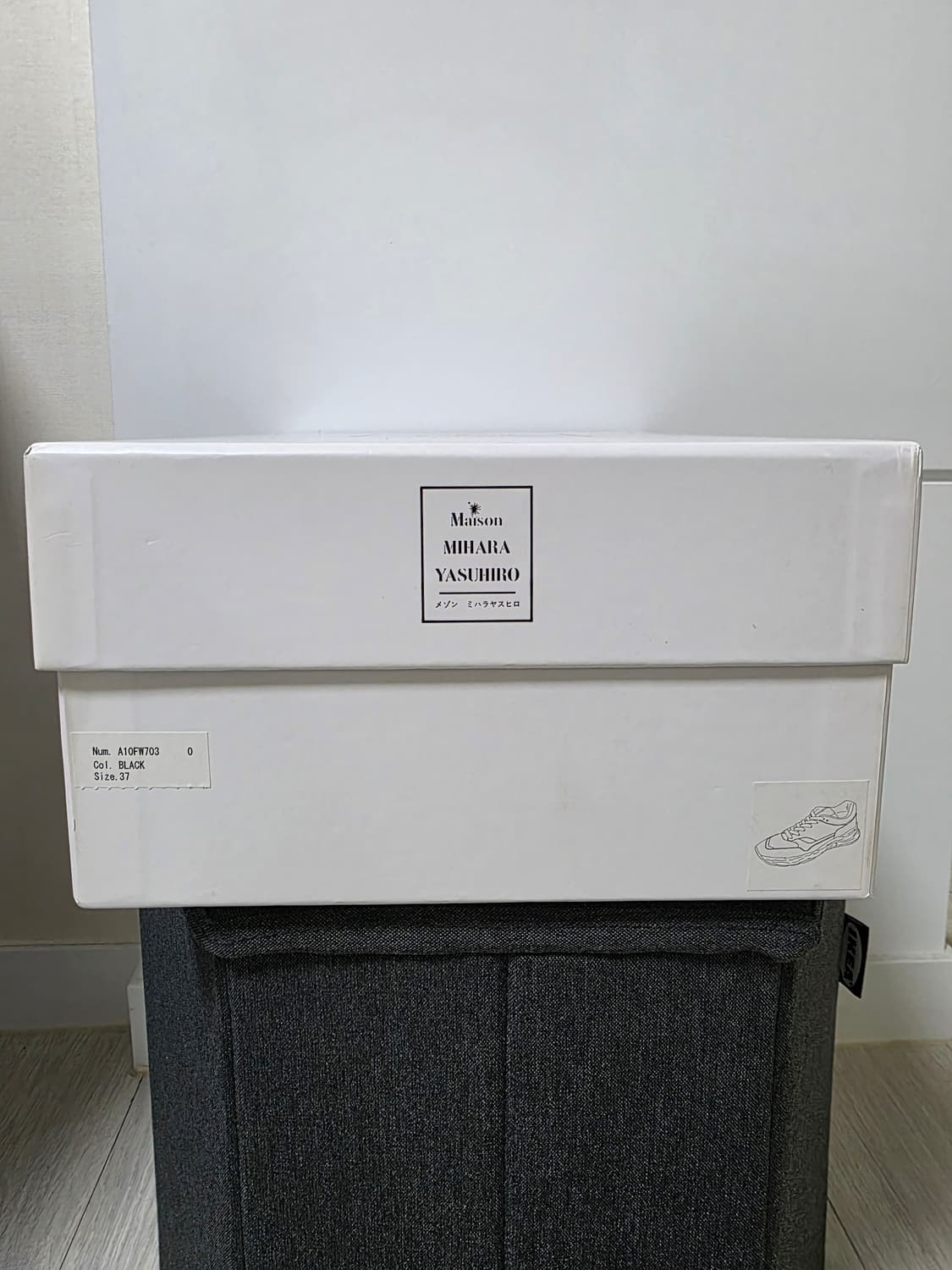 메종 미하라 야스히로 죠지 운동화 블랙  상품이미지7