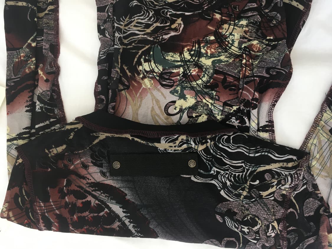 ozz on oriental pattern blouse 상품이미지2