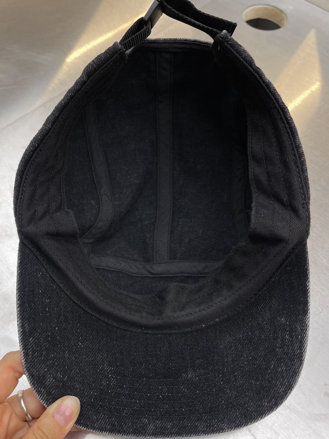 슈프림 24 ss 박스 로고 데님 캠프 캡 상품이미지4