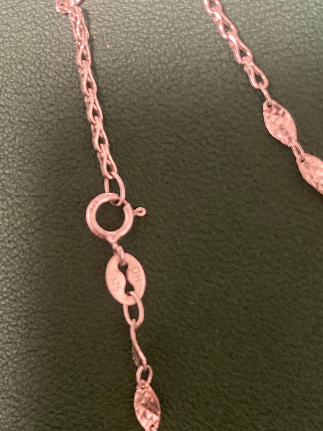 925실버 큐빅 볼 목걸이 상품이미지3