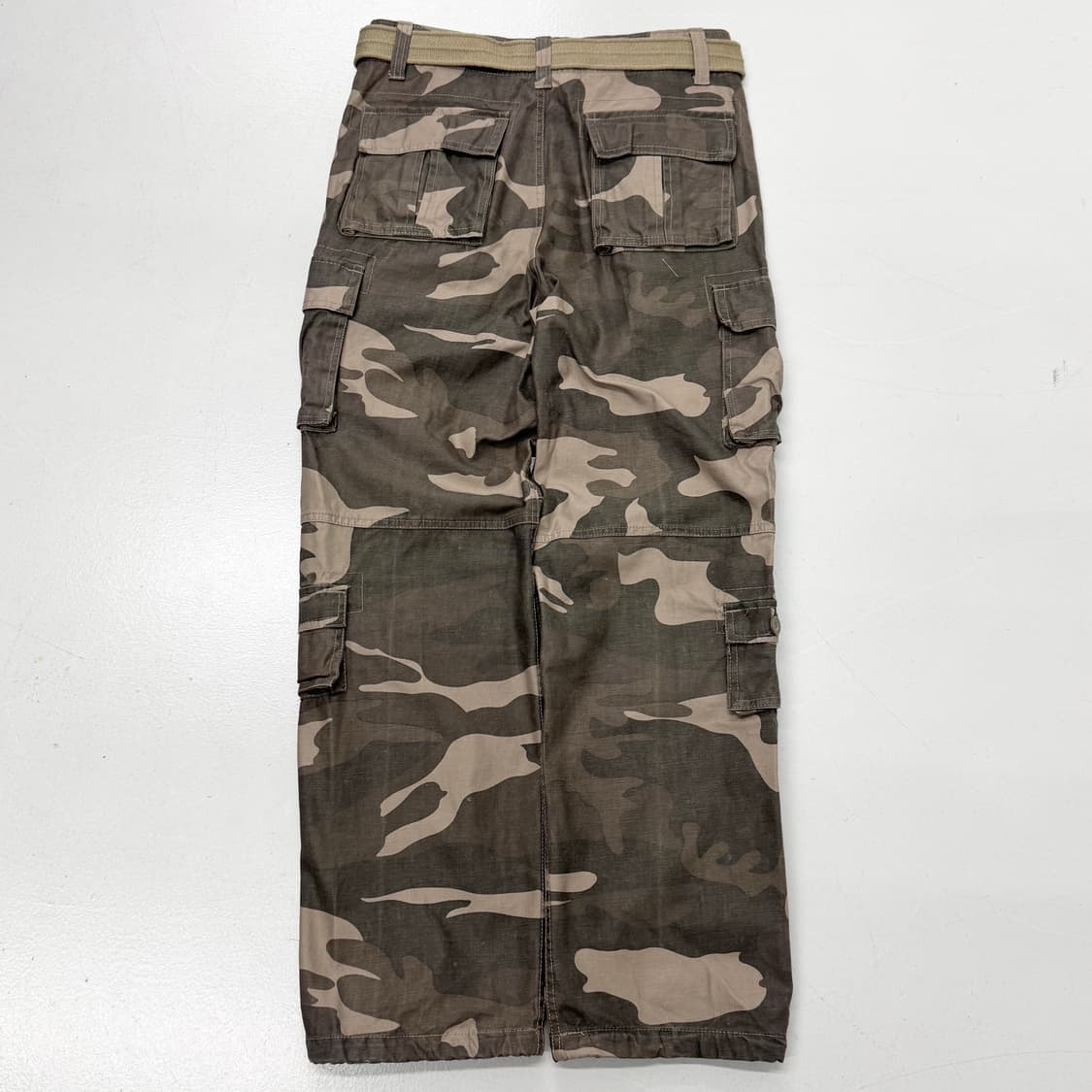 카모 Y2K 탄창 밀리터리 빈티지 카고팬츠 상품이미지3