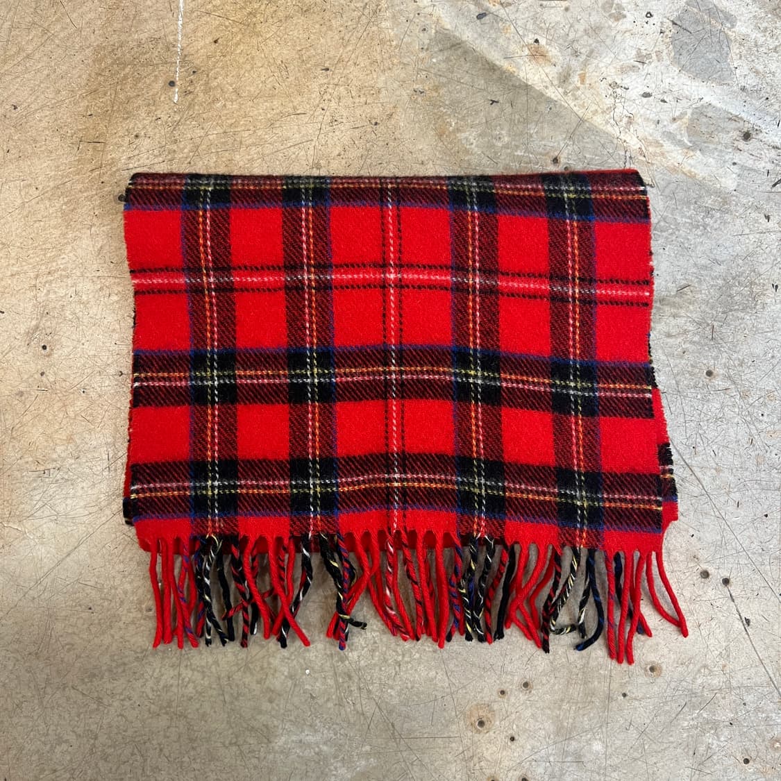 adam et rope x john hanly 체크 머플러 상품이미지2