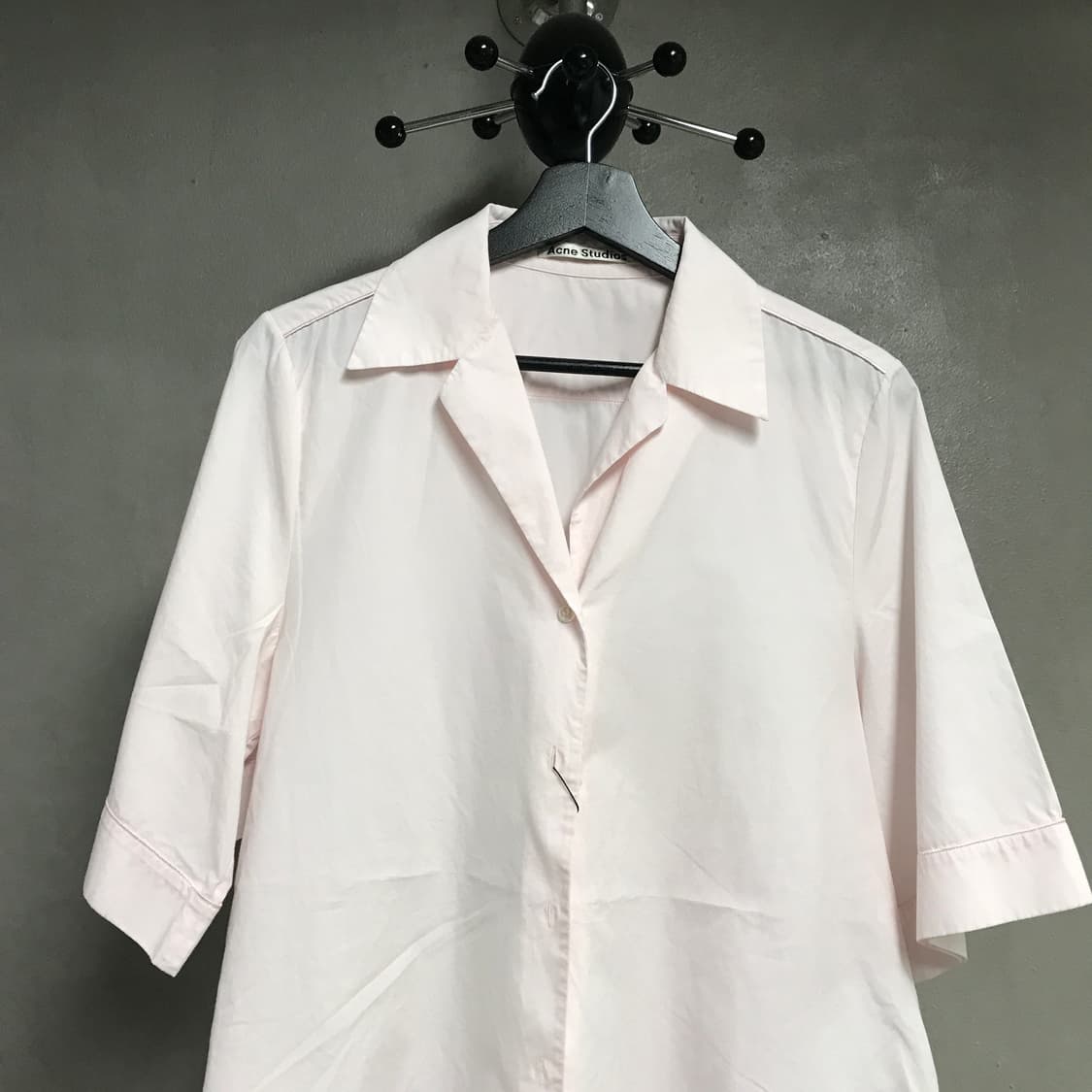 아크네스튜디오 핑크 반팔 셔츠 34(W) 상품이미지2