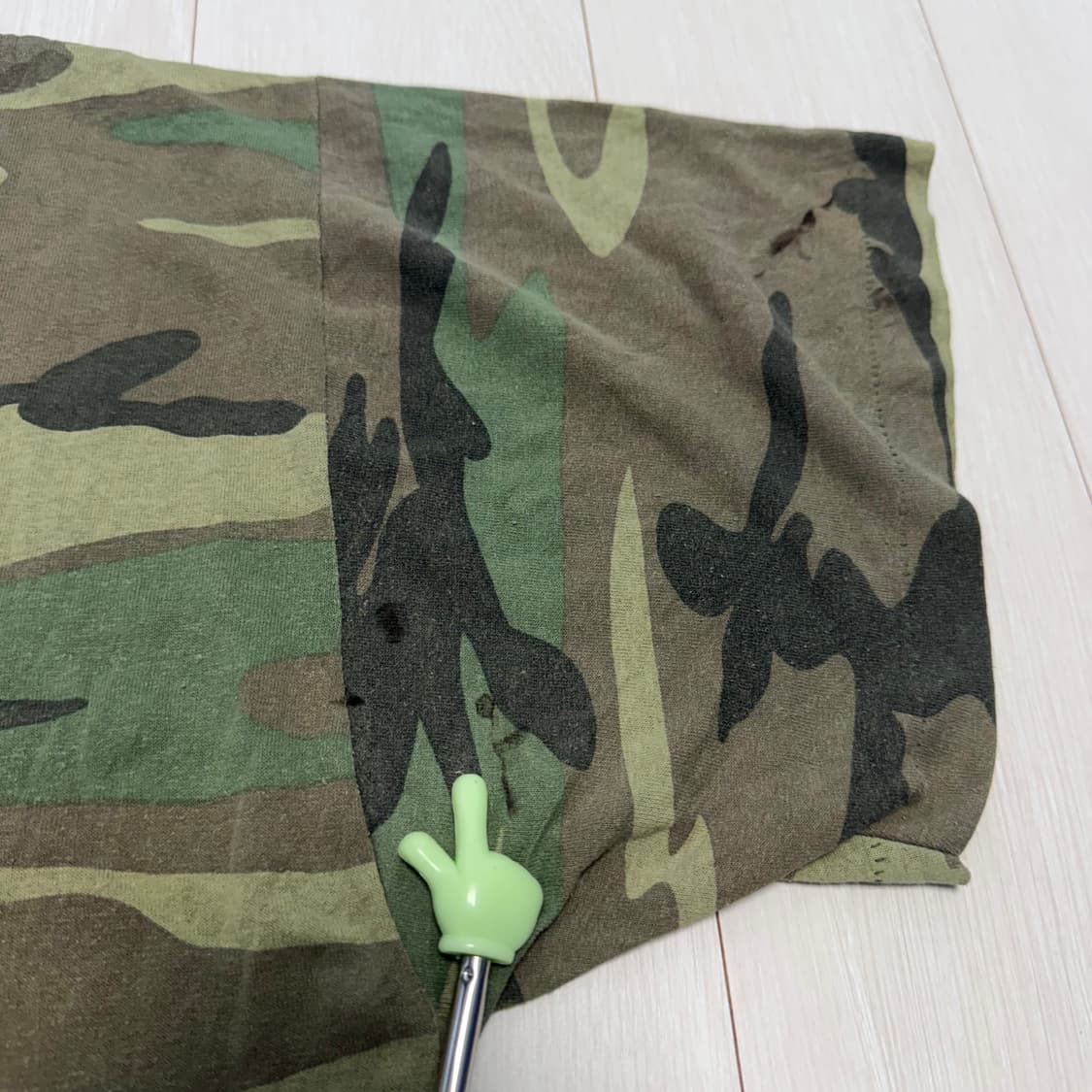 90s Vintage Greenwood Camo T Shirt 상품이미지5