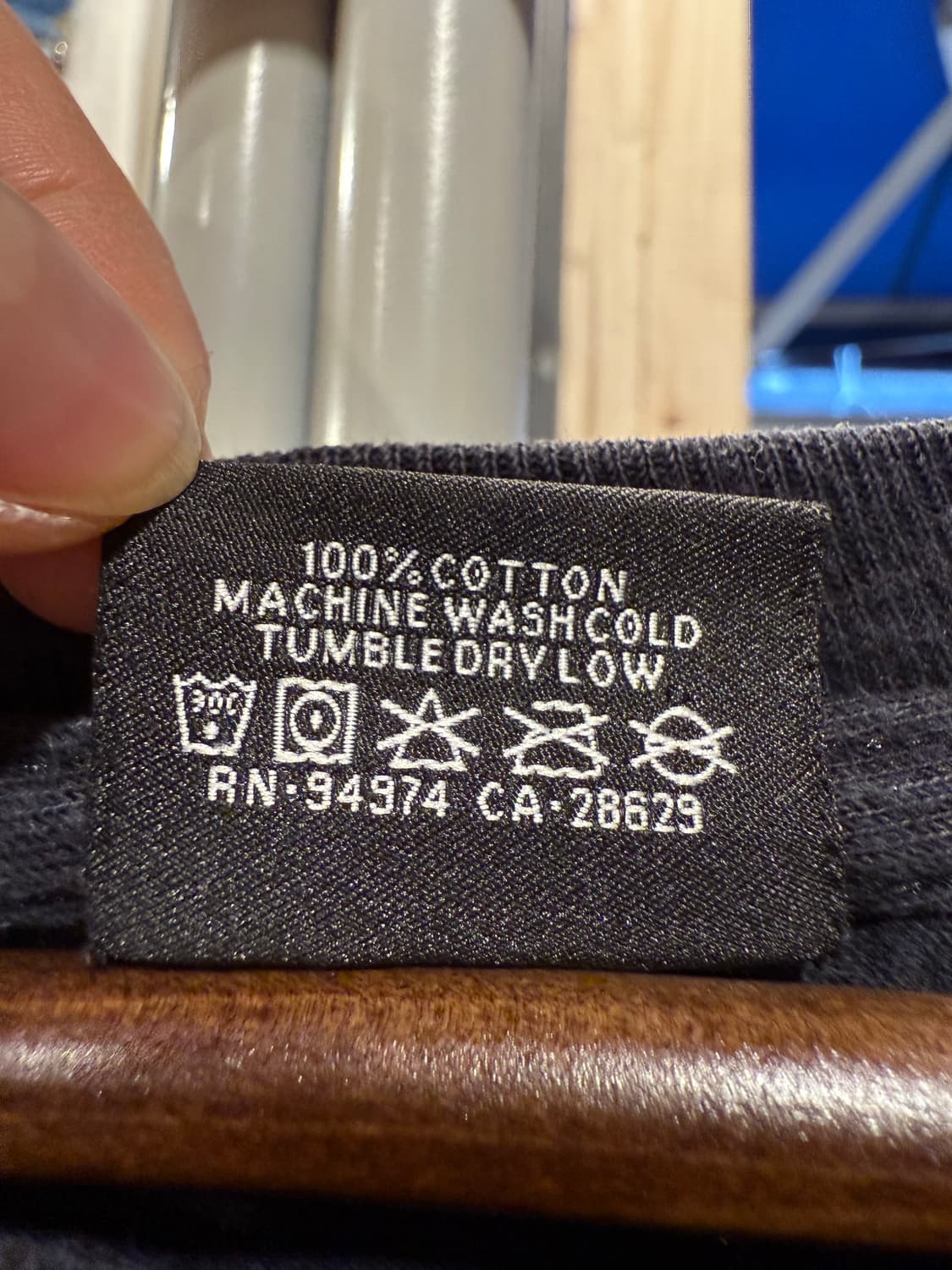 스투시 베이직 로고 반팔 티셔츠 블랙 상품이미지3