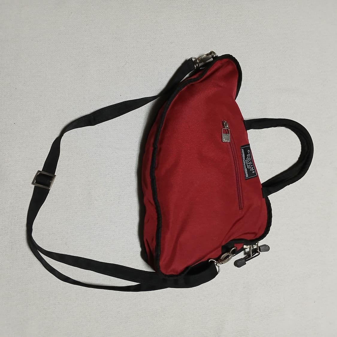 구김스 양면 토트백 크로스백 가방 남녀공용 상품이미지6