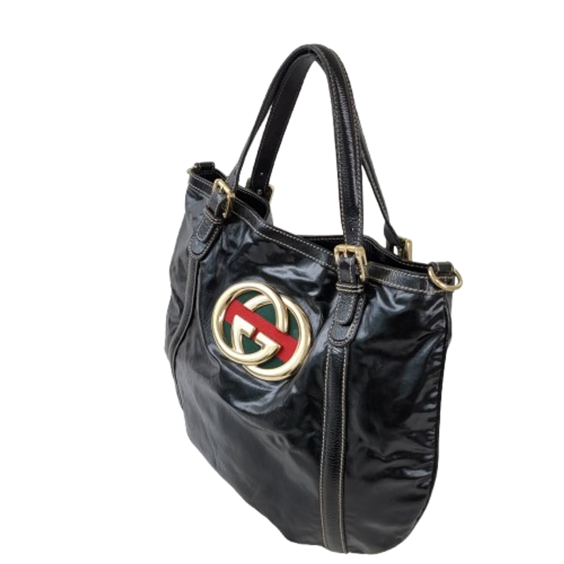 정품 구찌 브릿 다이아럭스 코팅 캔버스 호보백 상품이미지4