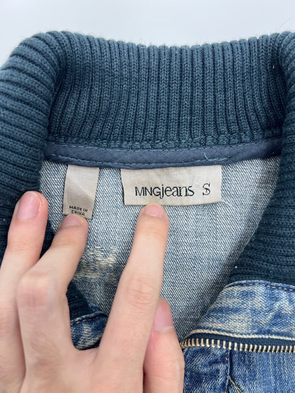 빈티지 데님 자켓 상품이미지3