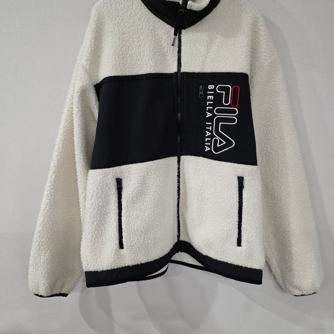 휠라 뽀글이 플리스 자켓 M(95) 상품이미지2