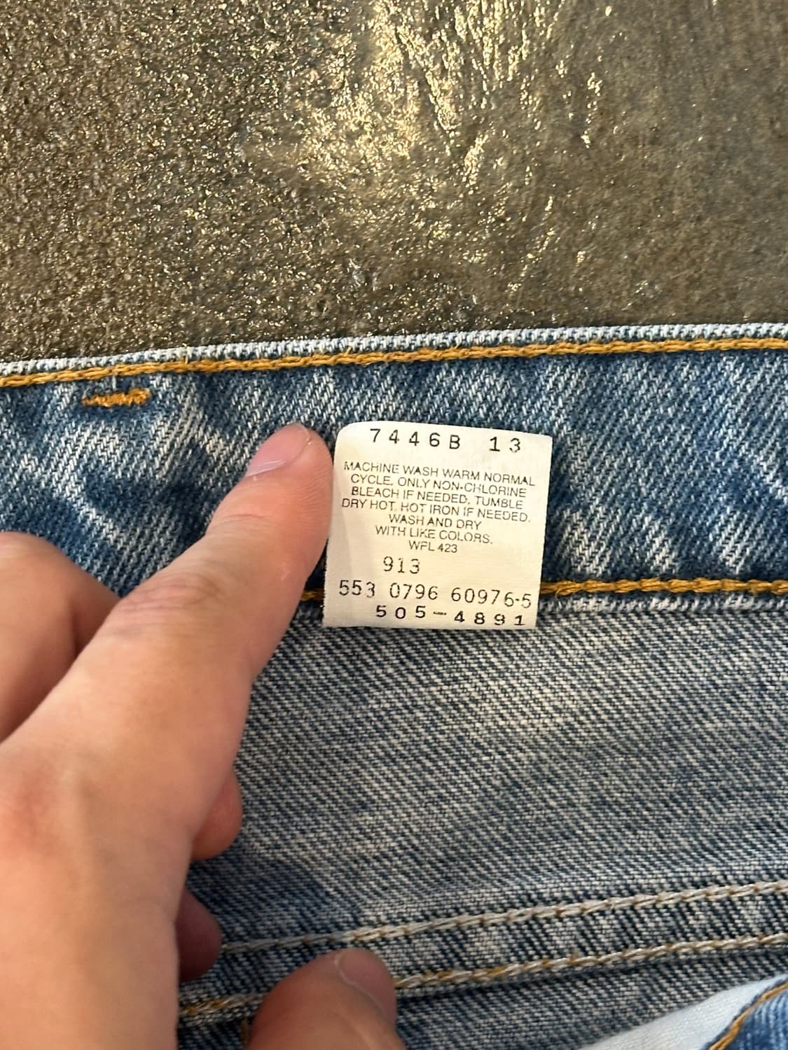 90s Levis 리바이스 505 Made In USA W34 L30 상품이미지4
