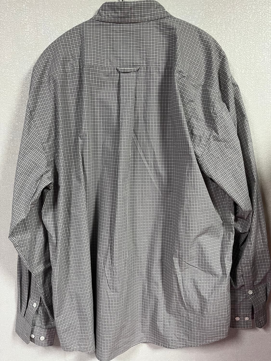 카미아 재패니즈 스몰 그레이 체크셔츠 M사이즈 상품이미지7