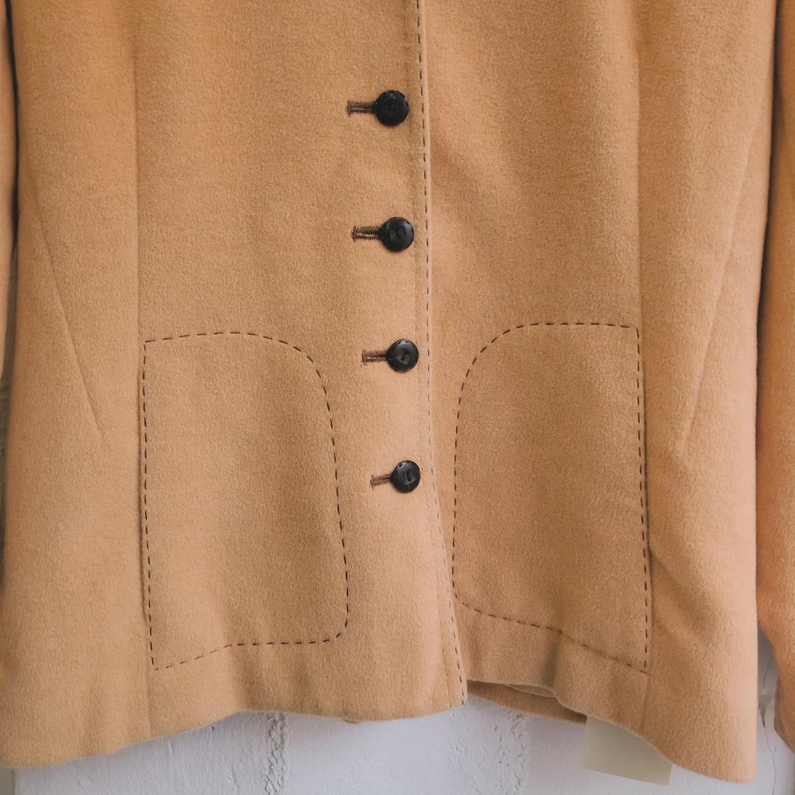 Leilian 앙고라울 스티치자켓 상품이미지4