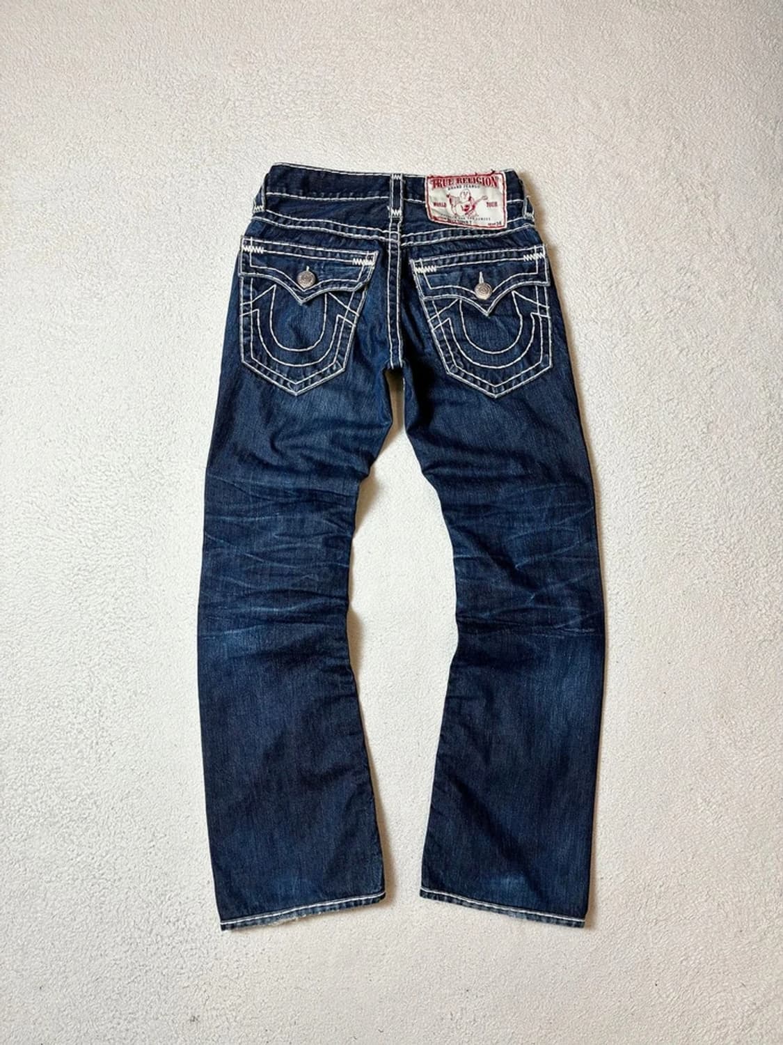 트루릴리젼 00s USA 로우 라이즈 부츠컷 데님 팬츠 PN7679 상품이미지6