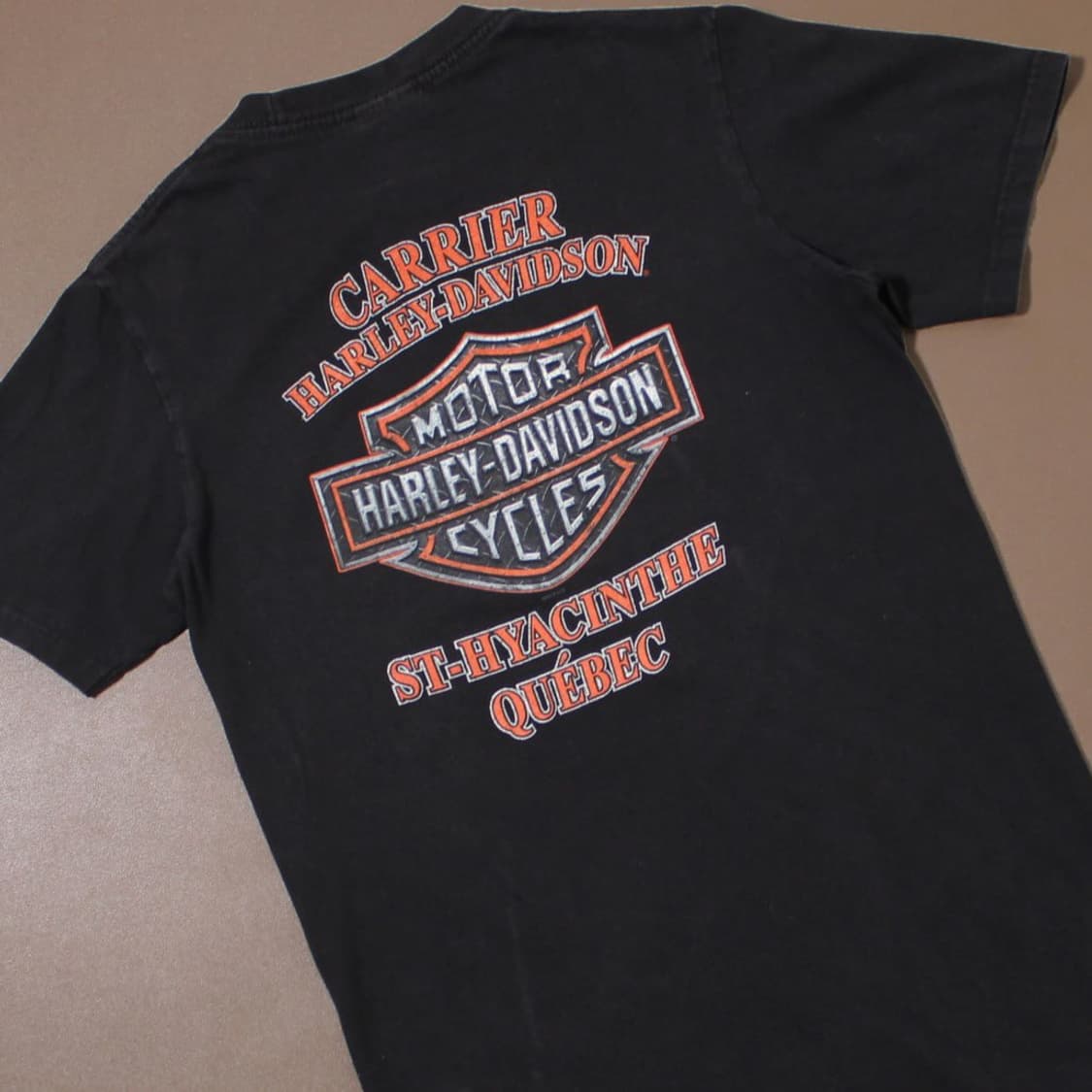 00's Harley-Davidson 할리 데이비슨 캐나다 퀘벡 반팔  상품이미지3