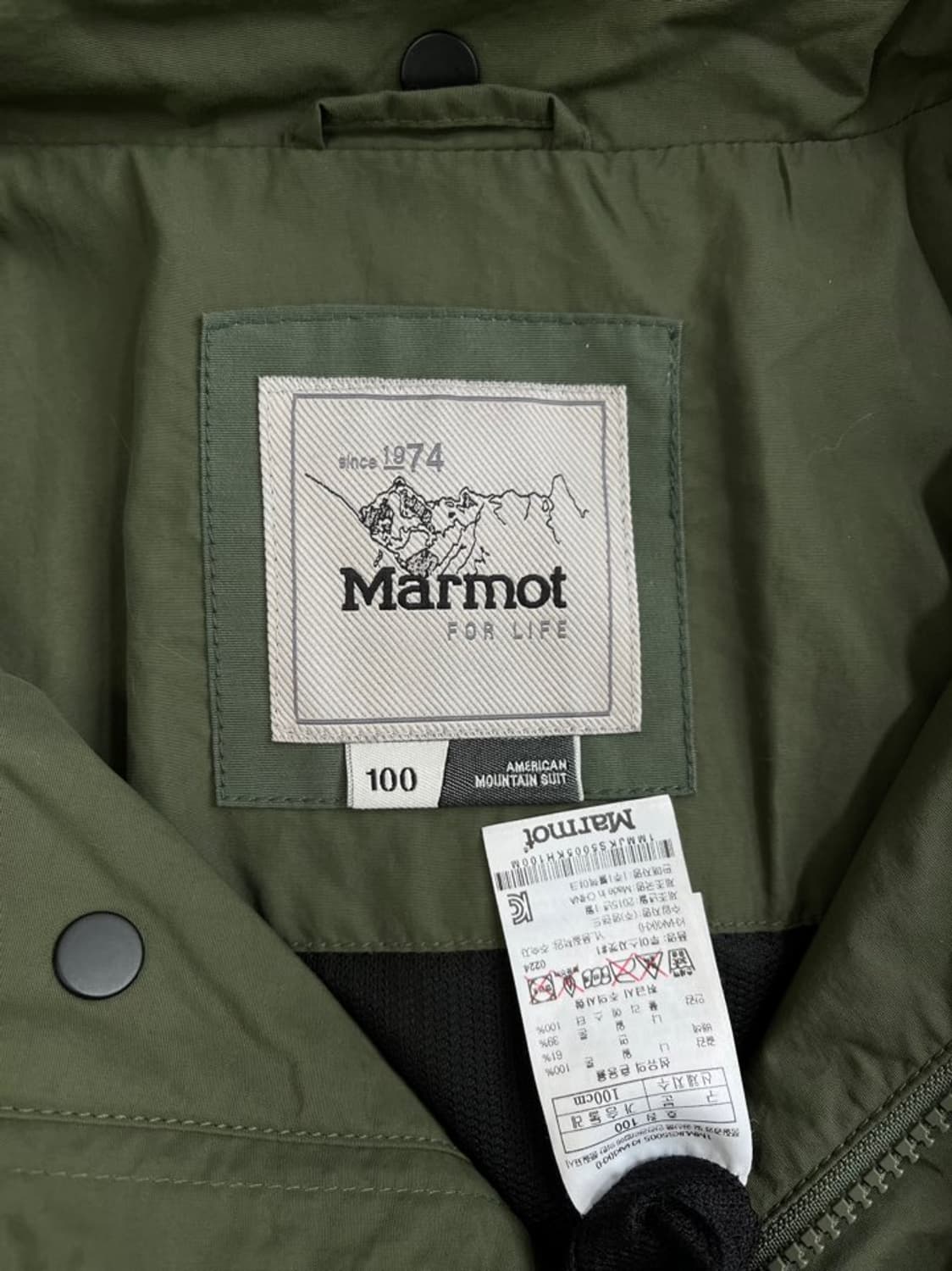 마모트 마운틴 헌팅 나일론 자켓/#604 상품이미지4