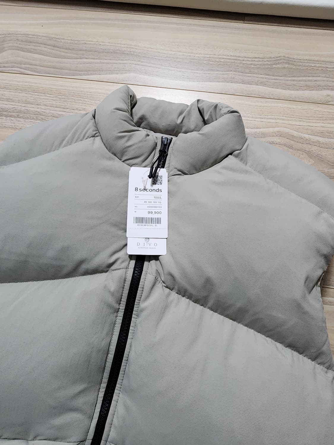 에잇세컨즈덕다운패딩베스트오리털패딩조끼L 상품이미지2