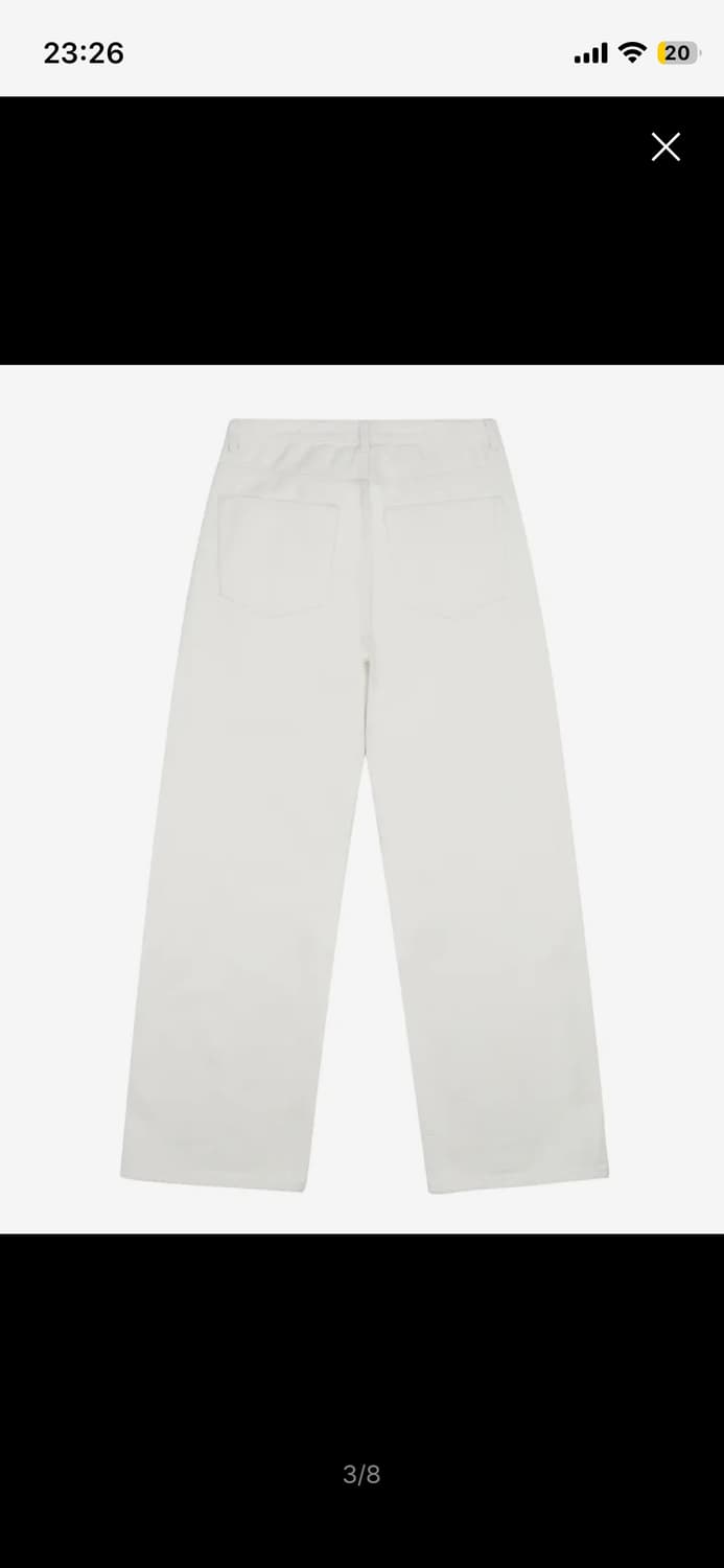 트릴리온 와이드 데님 팬츠 상품이미지4