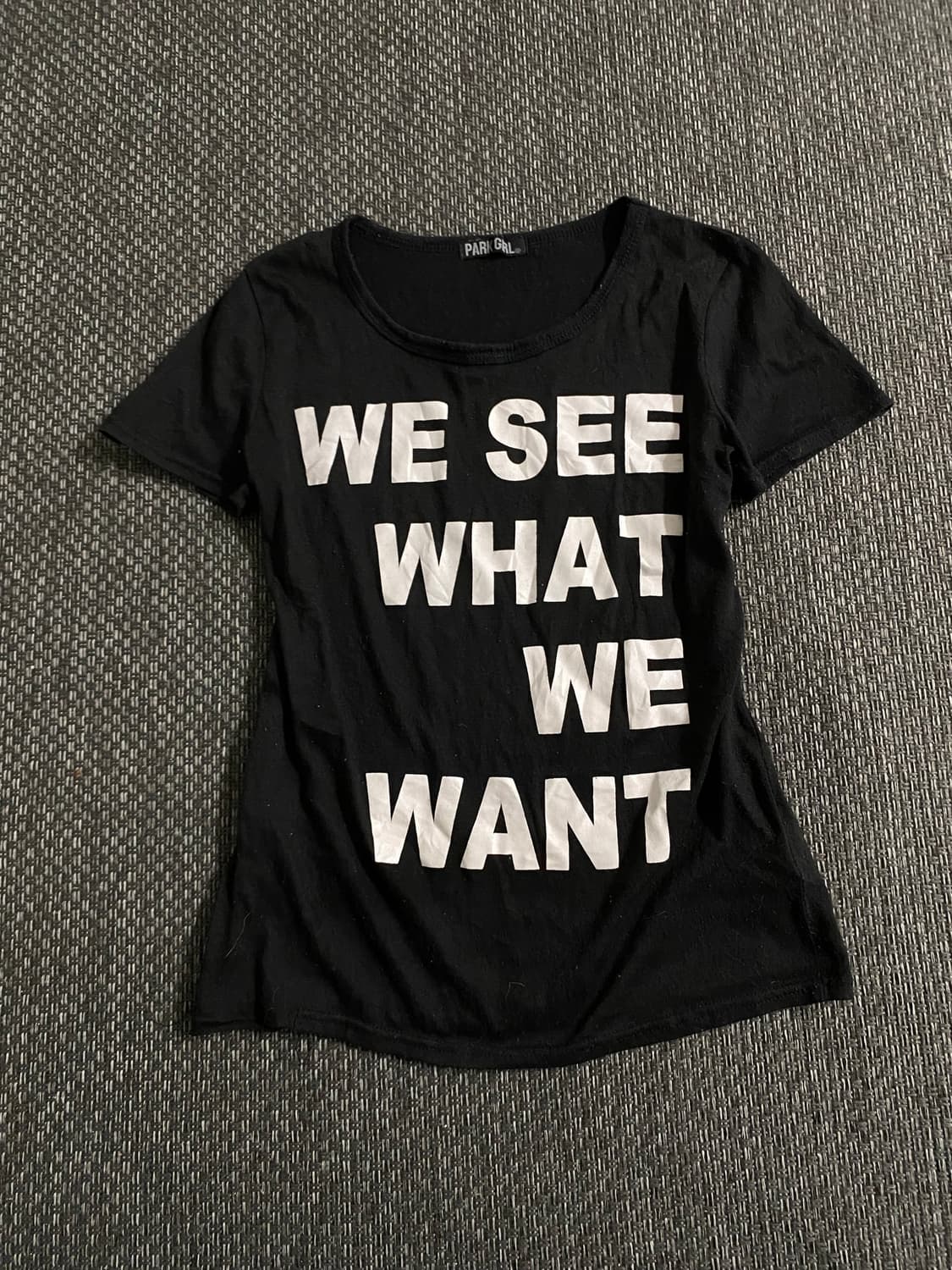 [PARK GIRL] WE SEE WHAT WE WANT Print Sl 상품이미지2