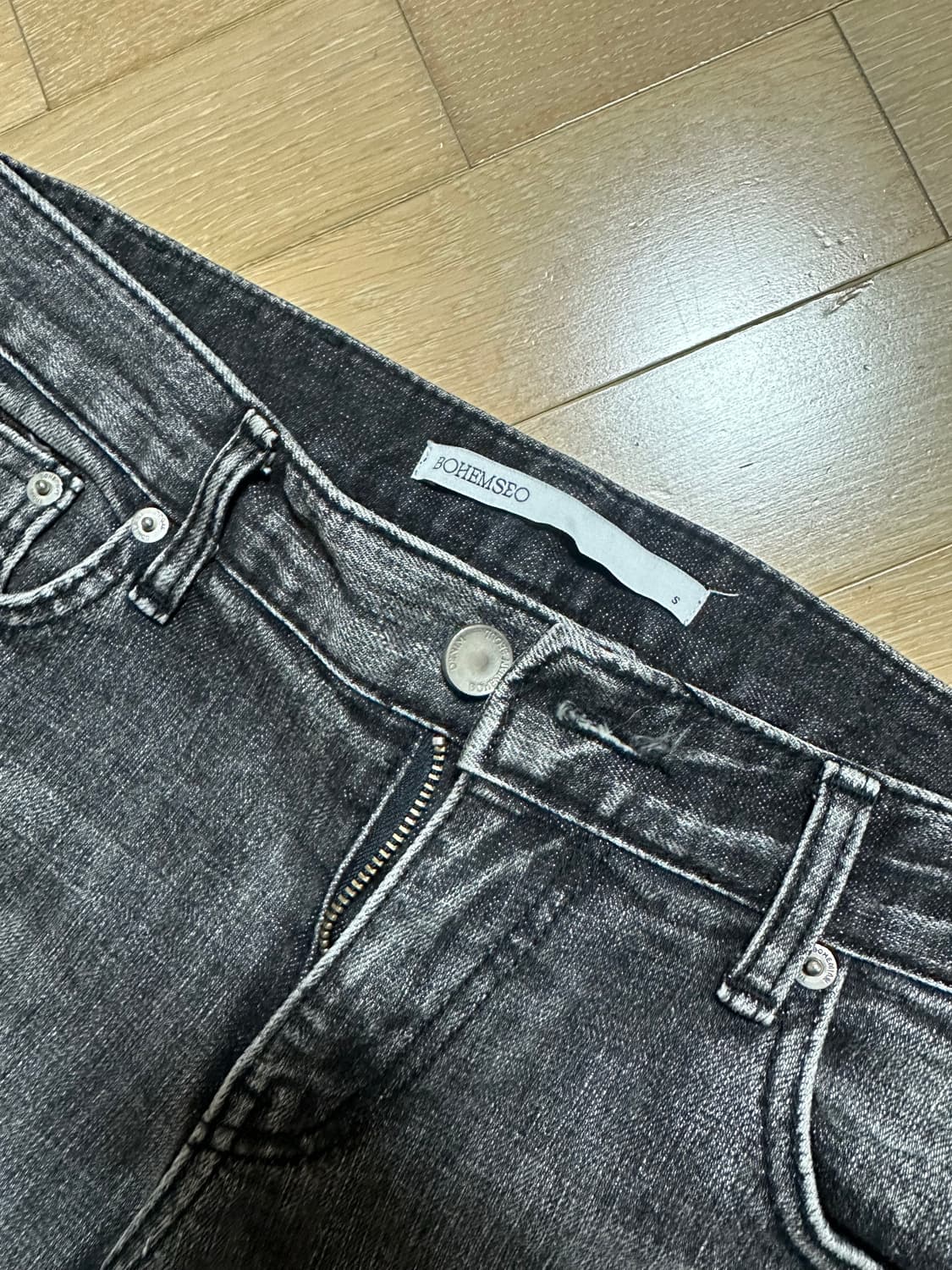 보헴서 부츠컷 그레이 s 상품이미지2