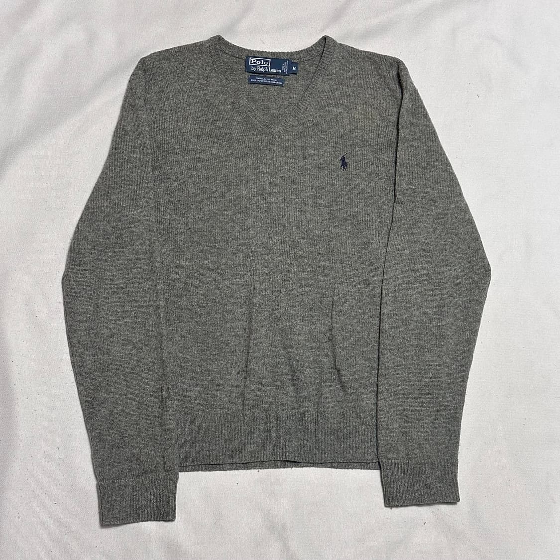 M 폴로랄프로렌 램스울 브이넥 니트 상품이미지2