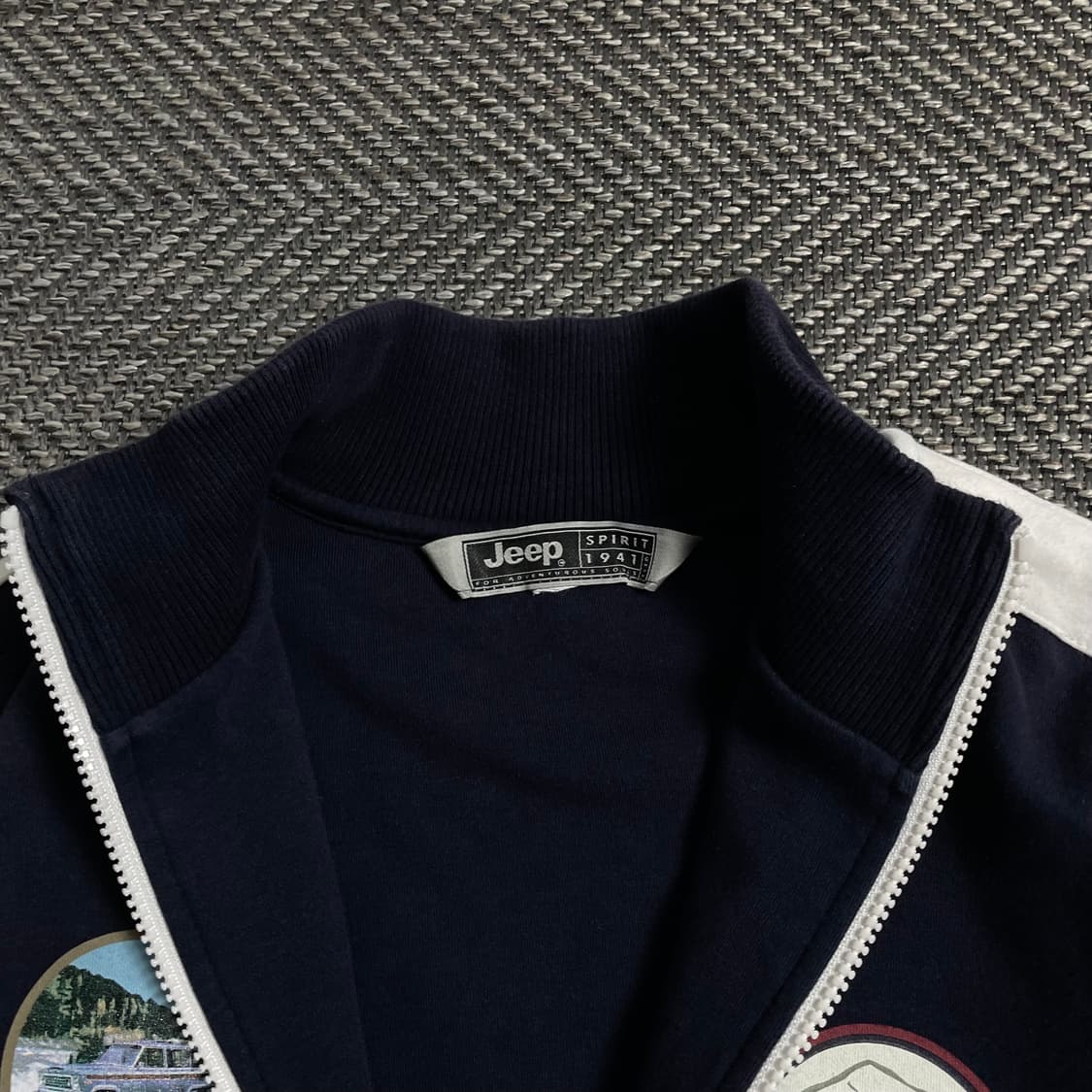 Jeep 헤리티지 아메리칸 트레이닝 스웻 집업 y 4350 상품이미지6