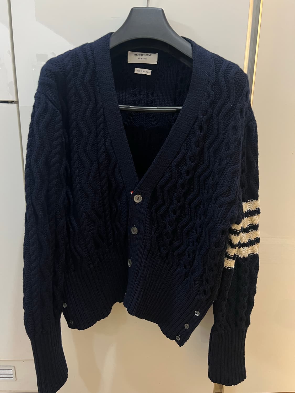 톰브라운 울 케이블가디건 4사이즈 (새상품급) 상품이미지1