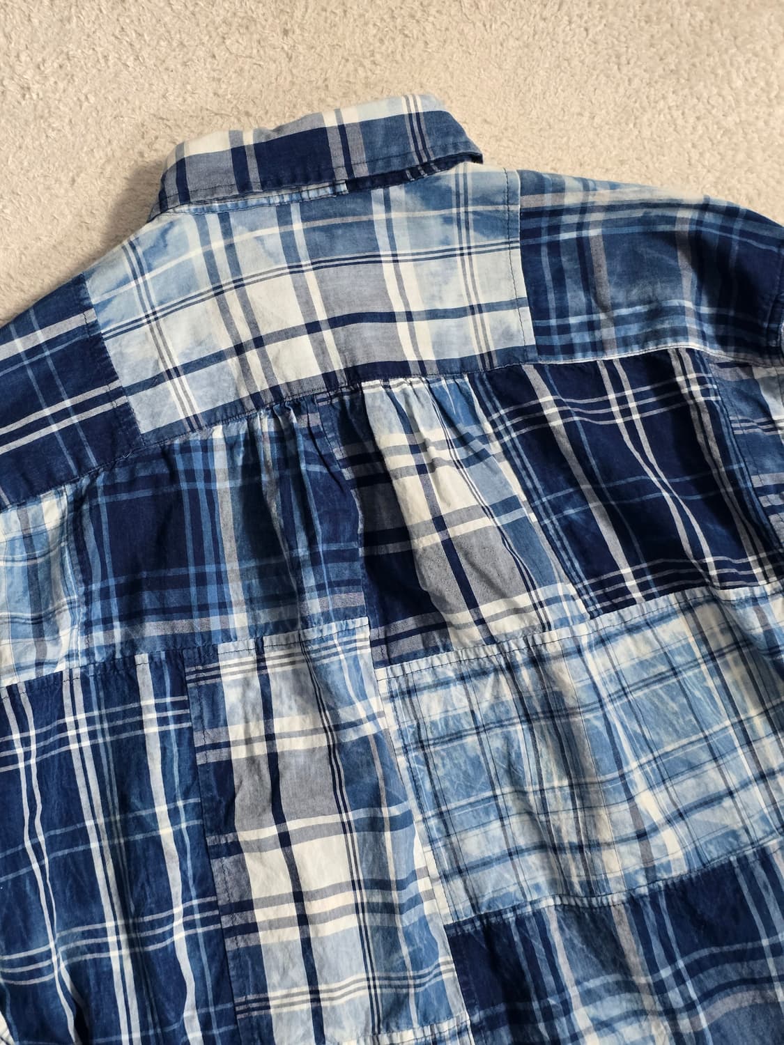 POLO 폴로 랄프로렌 블루 패치워크 풀오버 원피스 상품이미지5