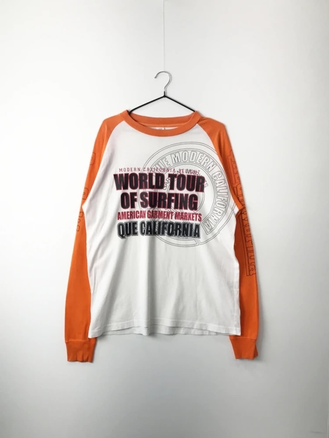 Que California Surf Raglan Long Sleeve 상품이미지5