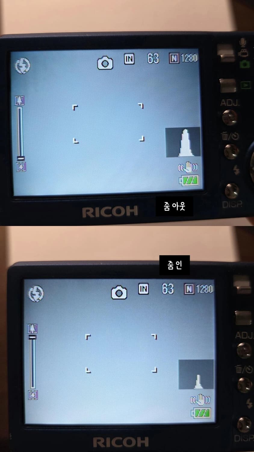 Ricoh Caplio R4 블루(작례O) 상품이미지7