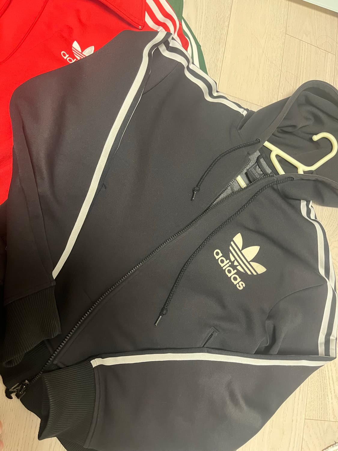 아디다스 파이어버드 빅유로파 빅로고 후드플락져지 후드집업 상품이미지1