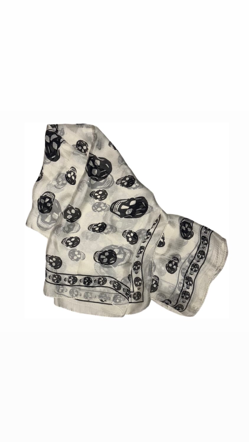 Alexander McQueen Skull Scarf 상품이미지1