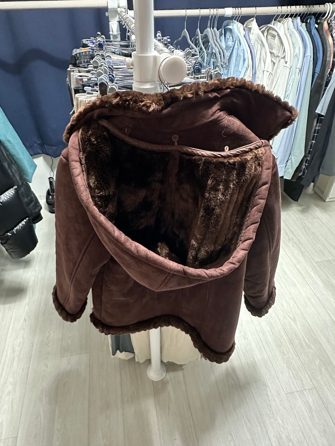 KUMIKYOKU 일본 빈티지 브라운 무스탕 자켓 상품이미지5